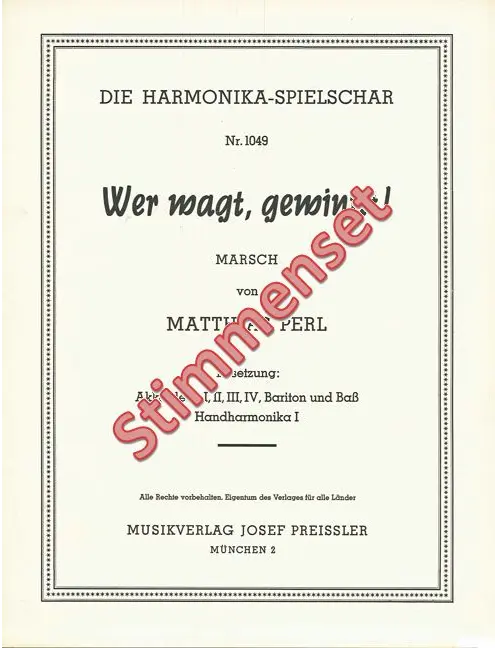 Wer wagt gewinnt